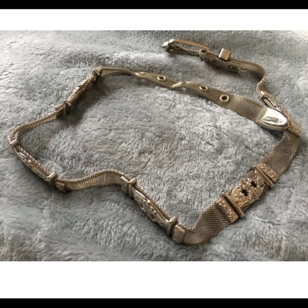 Vintage Silver Mesh Belt.  Gorgeous